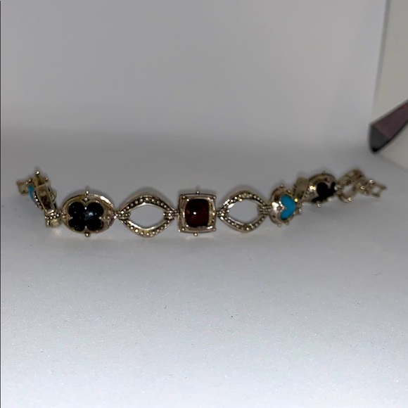 Vintage Jewelry Vintage Marquisette Semi Precious Stone Bracelet